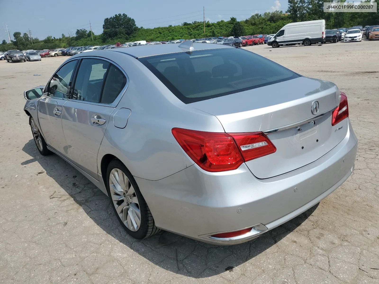 2015 Acura Rlx Advance VIN: JH4KC1F99FC000287 Lot: 64532244