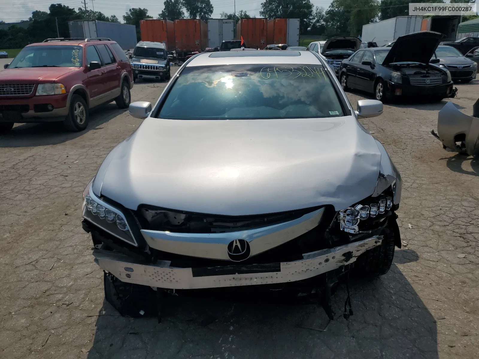 JH4KC1F99FC000287 2015 Acura Rlx Advance