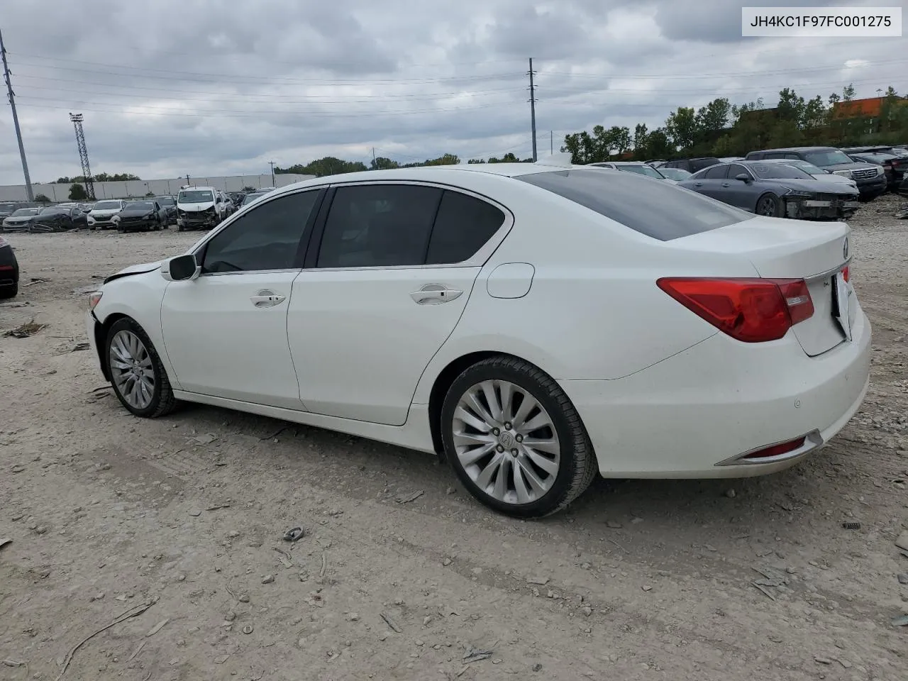 2015 Acura Rlx Advance VIN: JH4KC1F97FC001275 Lot: 72836534