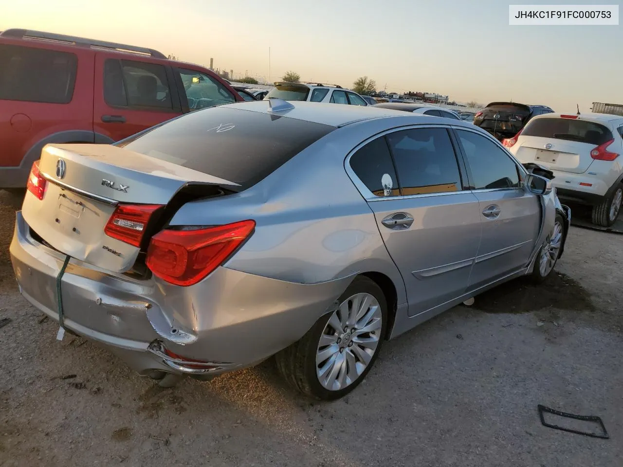 JH4KC1F91FC000753 2015 Acura Rlx Advance