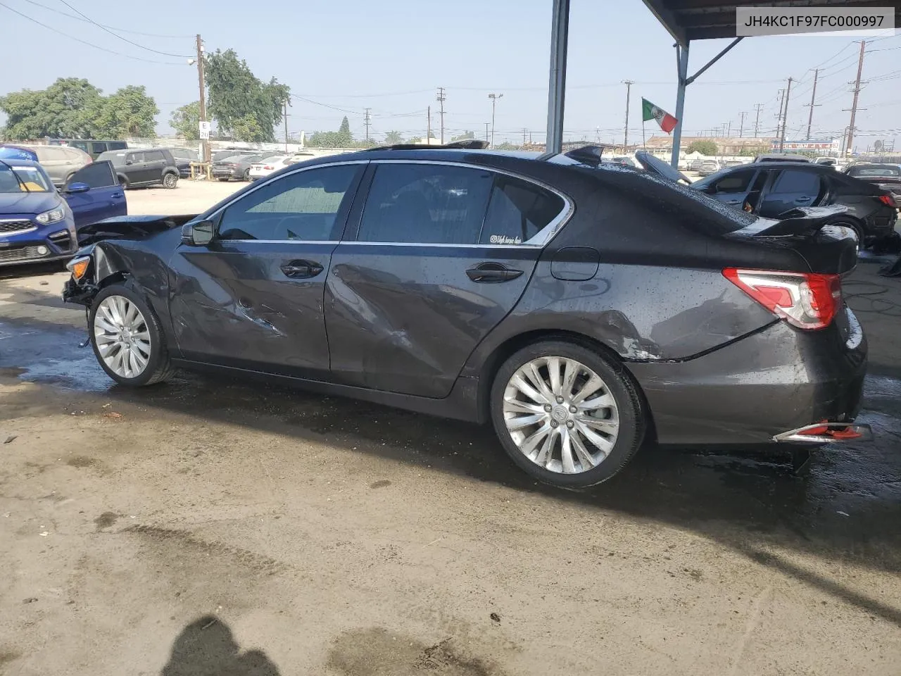 JH4KC1F97FC000997 2015 Acura Rlx Advance