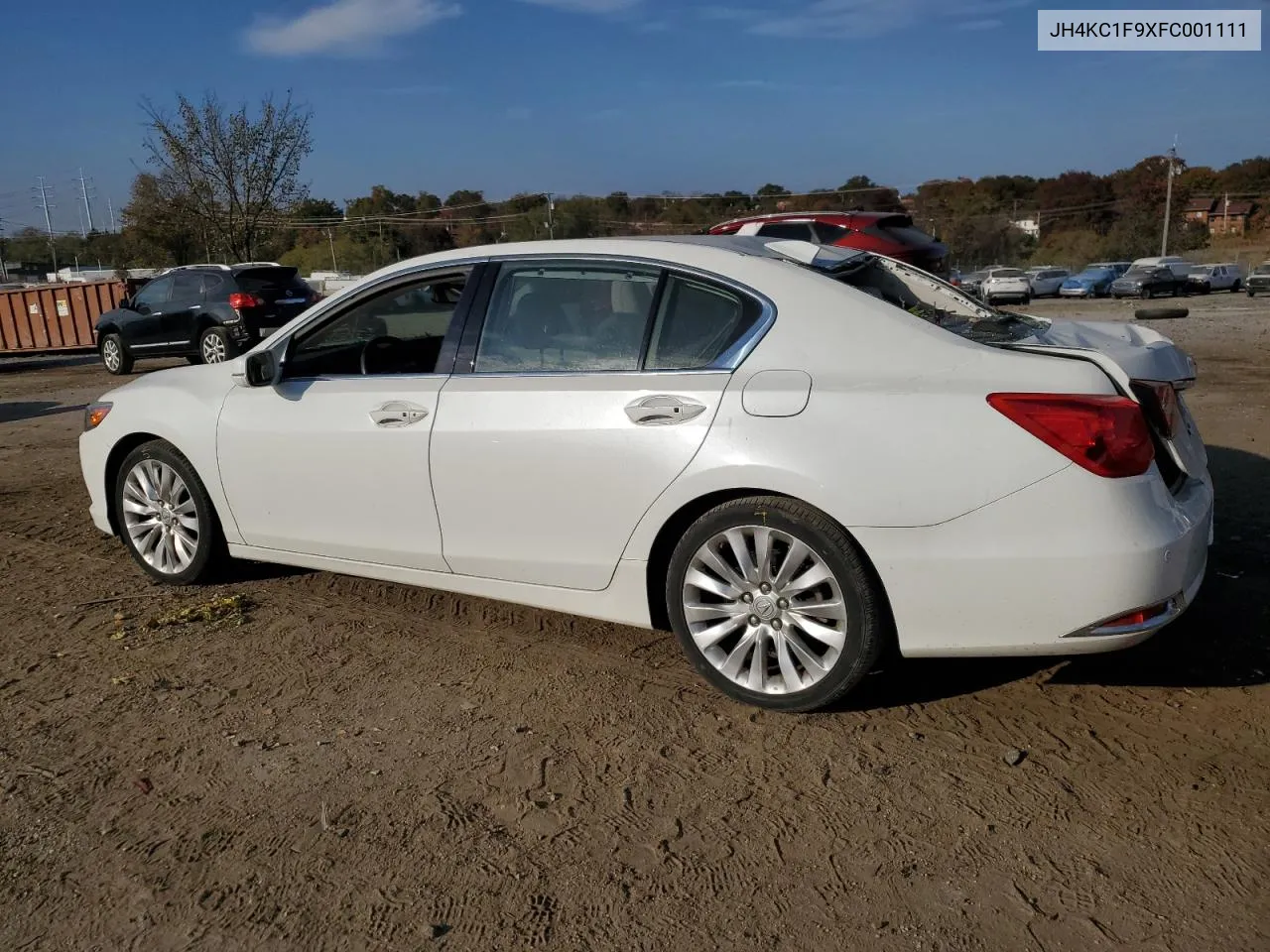 2015 Acura Rlx Advance VIN: JH4KC1F9XFC001111 Lot: 76793314