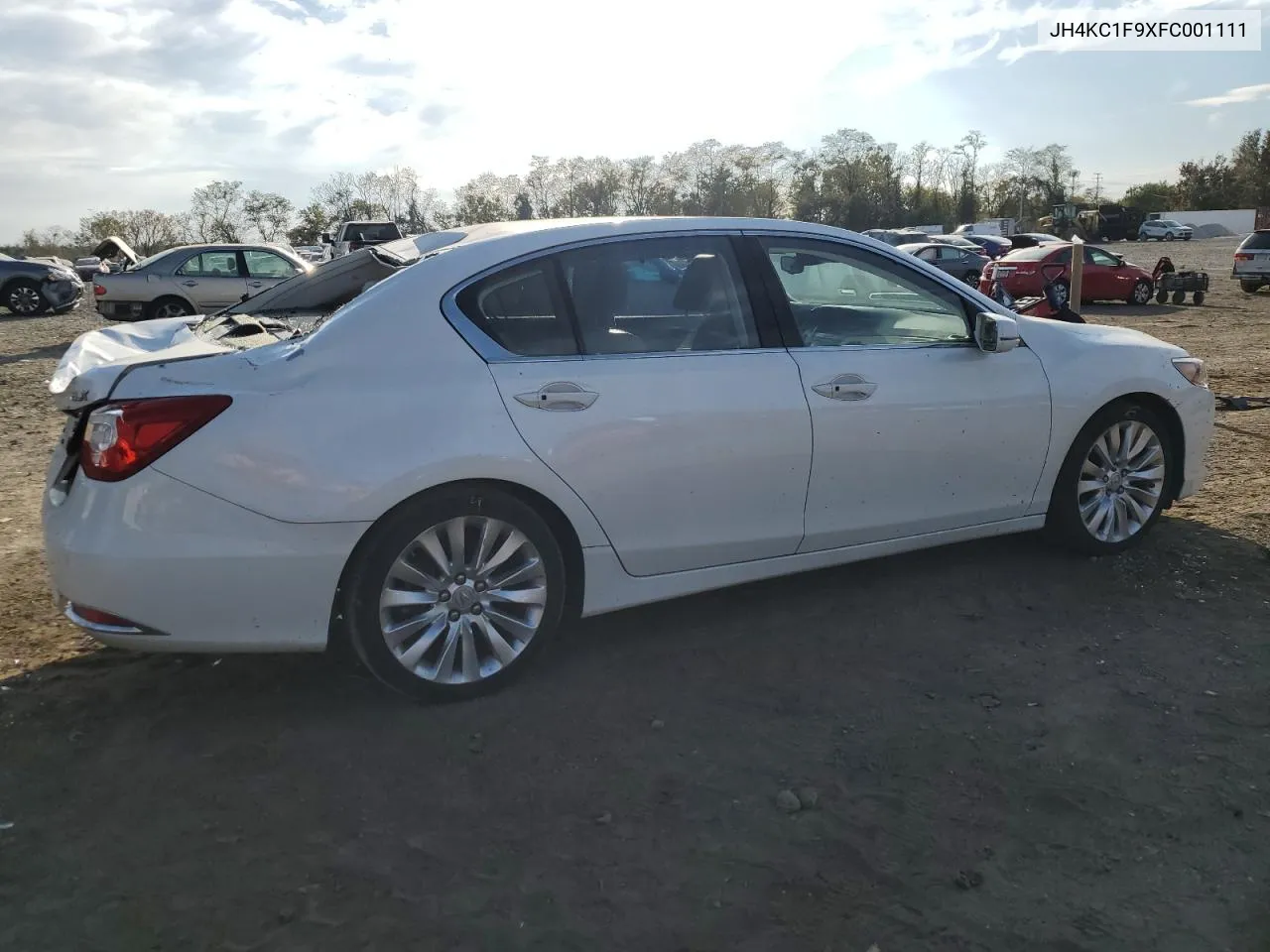 2015 Acura Rlx Advance VIN: JH4KC1F9XFC001111 Lot: 76793314