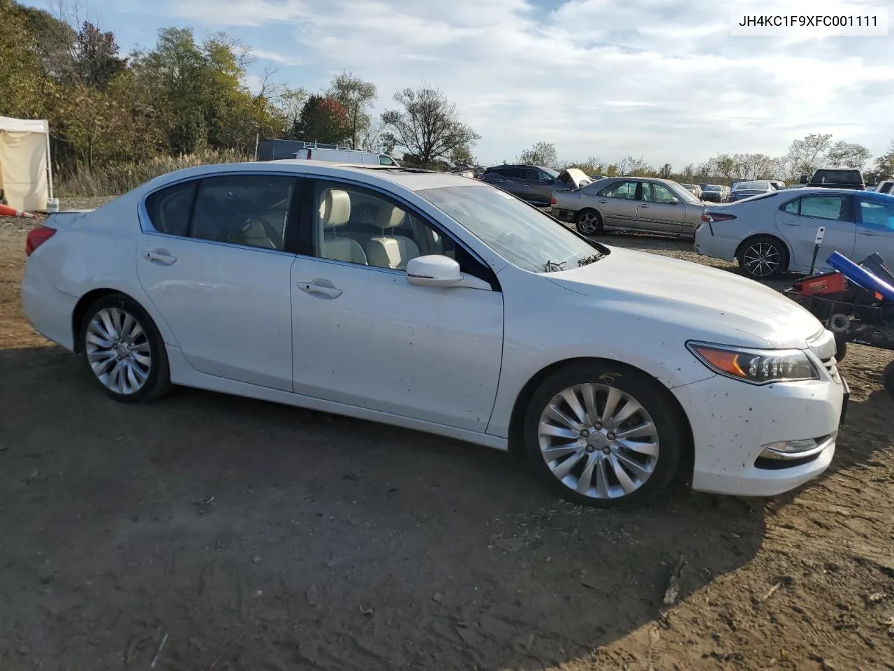 2015 Acura Rlx Advance VIN: JH4KC1F9XFC001111 Lot: 76793314