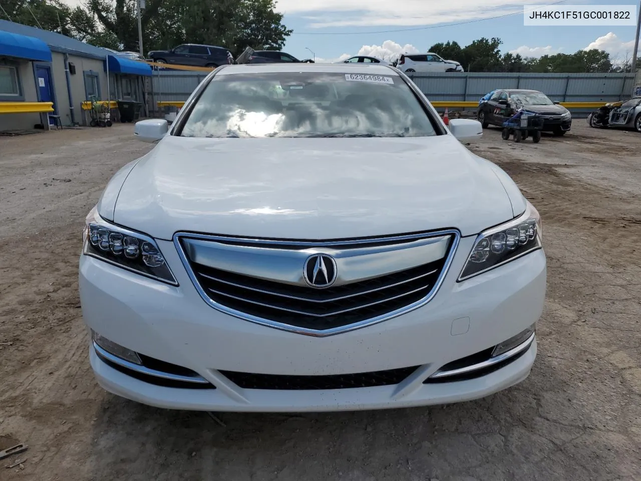 JH4KC1F51GC001822 2016 Acura Rlx Tech