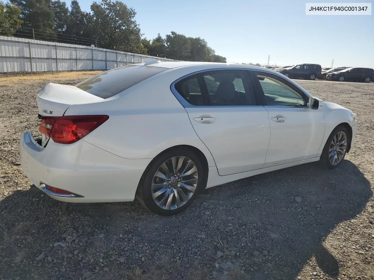 2016 Acura Rlx Advance VIN: JH4KC1F94GC001347 Lot: 67578124