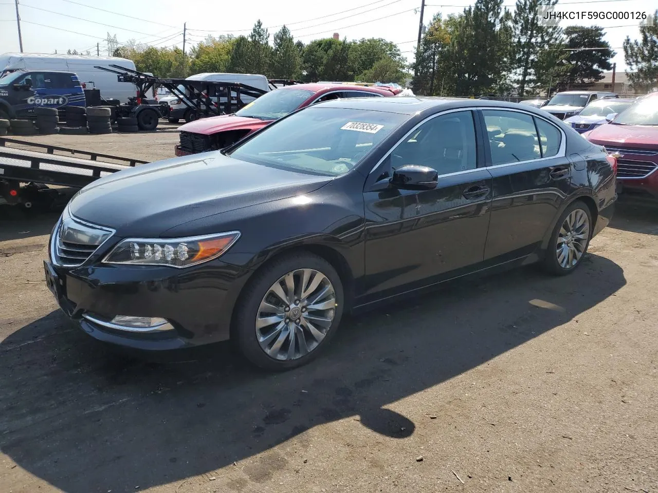 2016 Acura Rlx Tech VIN: JH4KC1F59GC000126 Lot: 70328354