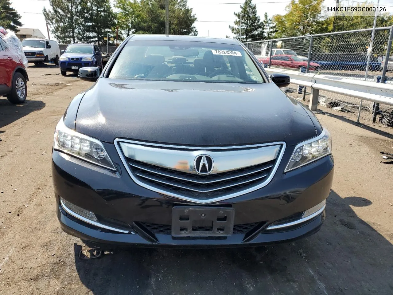 2016 Acura Rlx Tech VIN: JH4KC1F59GC000126 Lot: 70328354