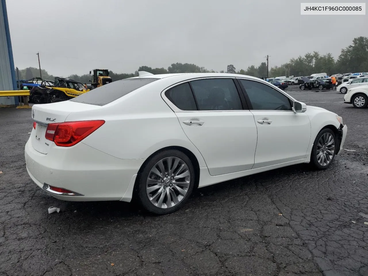 2016 Acura Rlx Advance VIN: JH4KC1F96GC000085 Lot: 73404314