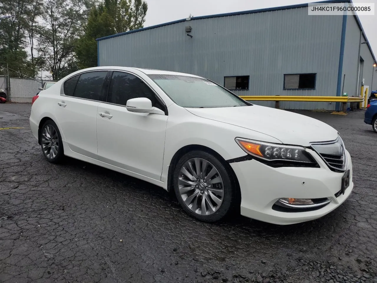 2016 Acura Rlx Advance VIN: JH4KC1F96GC000085 Lot: 73404314