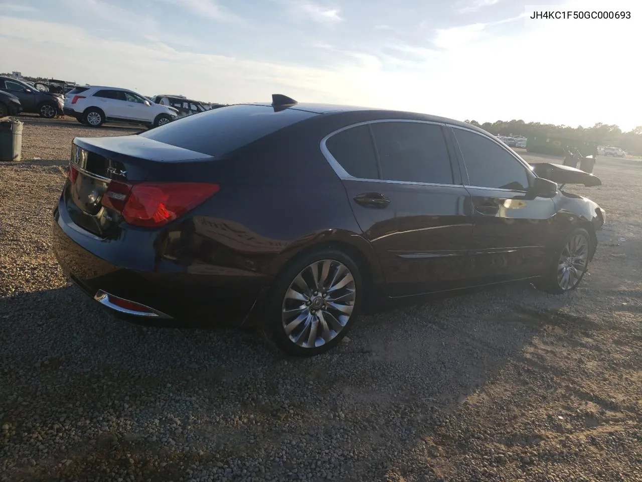 2016 Acura Rlx Tech VIN: JH4KC1F50GC000693 Lot: 77230494