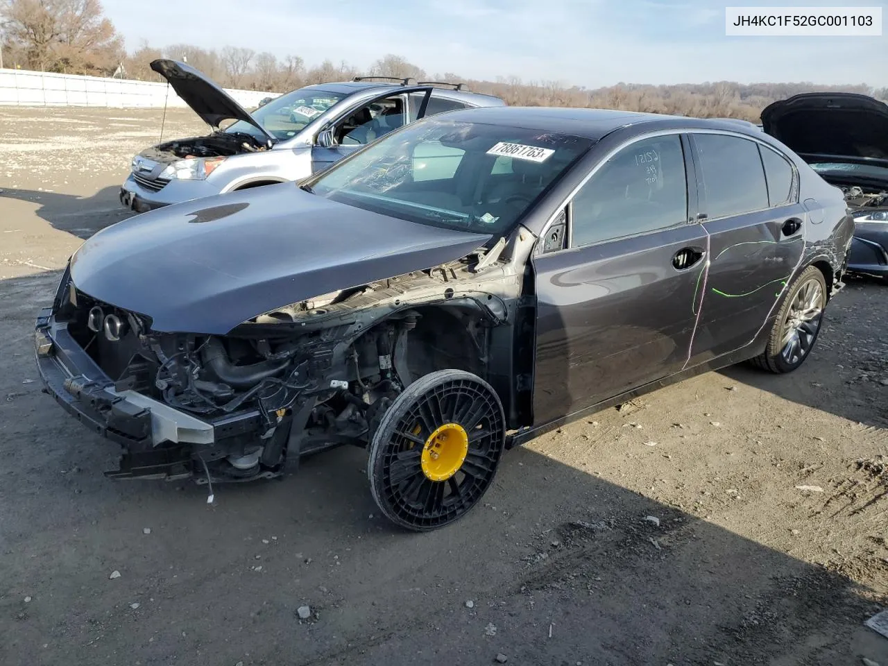 2016 Acura Rlx Tech VIN: JH4KC1F52GC001103 Lot: 78861763