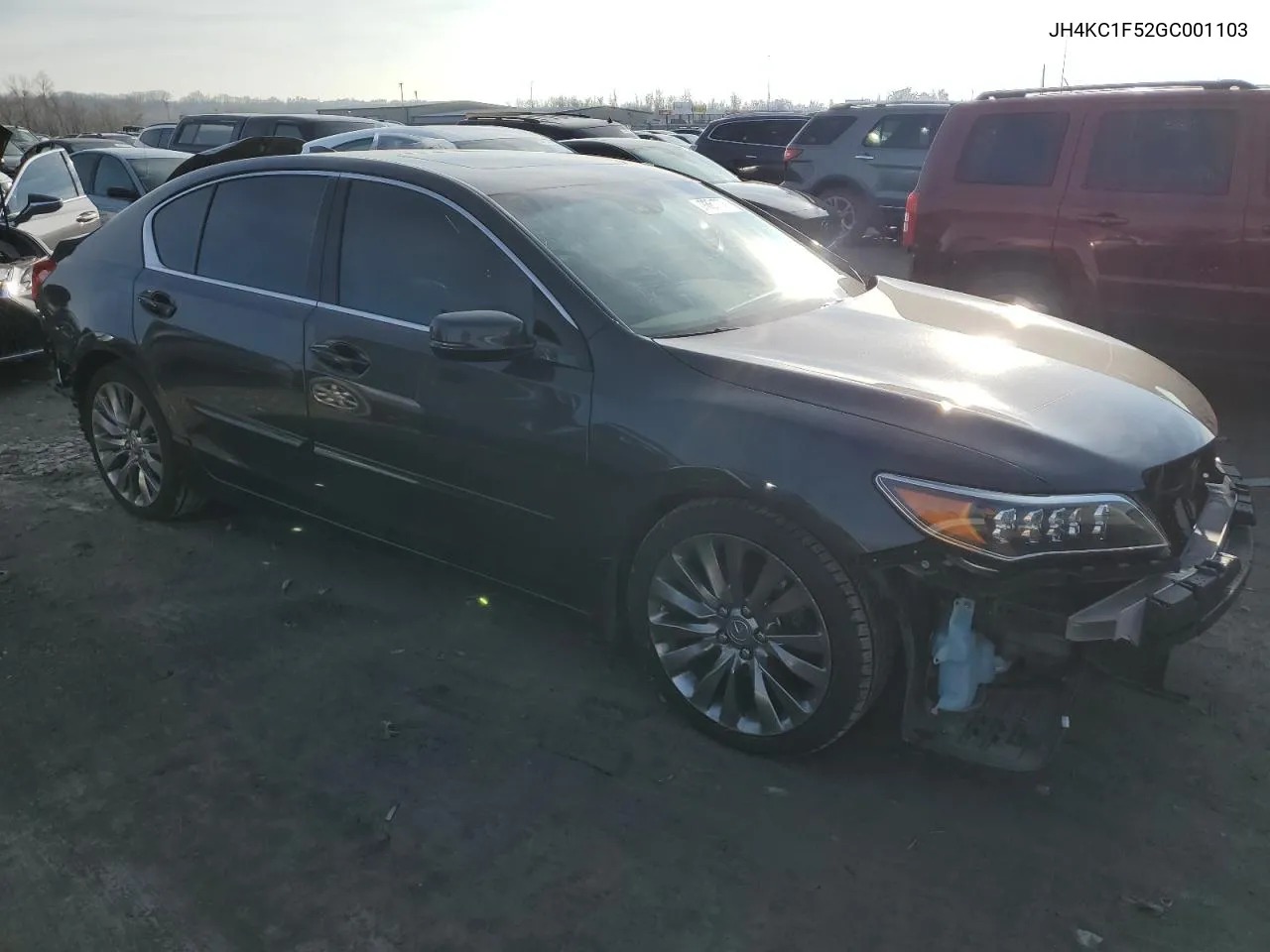 2016 Acura Rlx Tech VIN: JH4KC1F52GC001103 Lot: 78861763