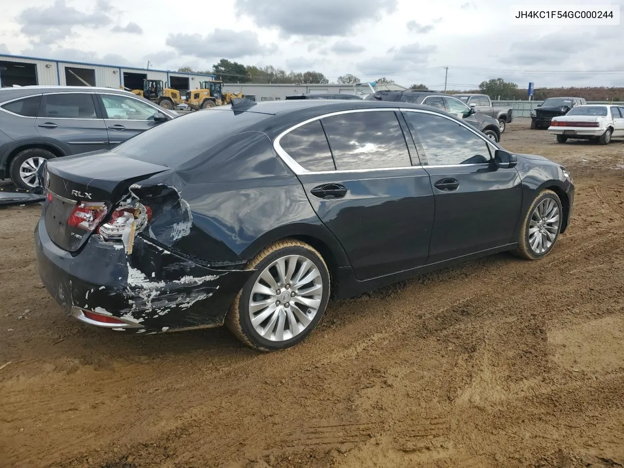 2016 Acura Rlx Tech VIN: JH4KC1F54GC000244 Lot: 78897764