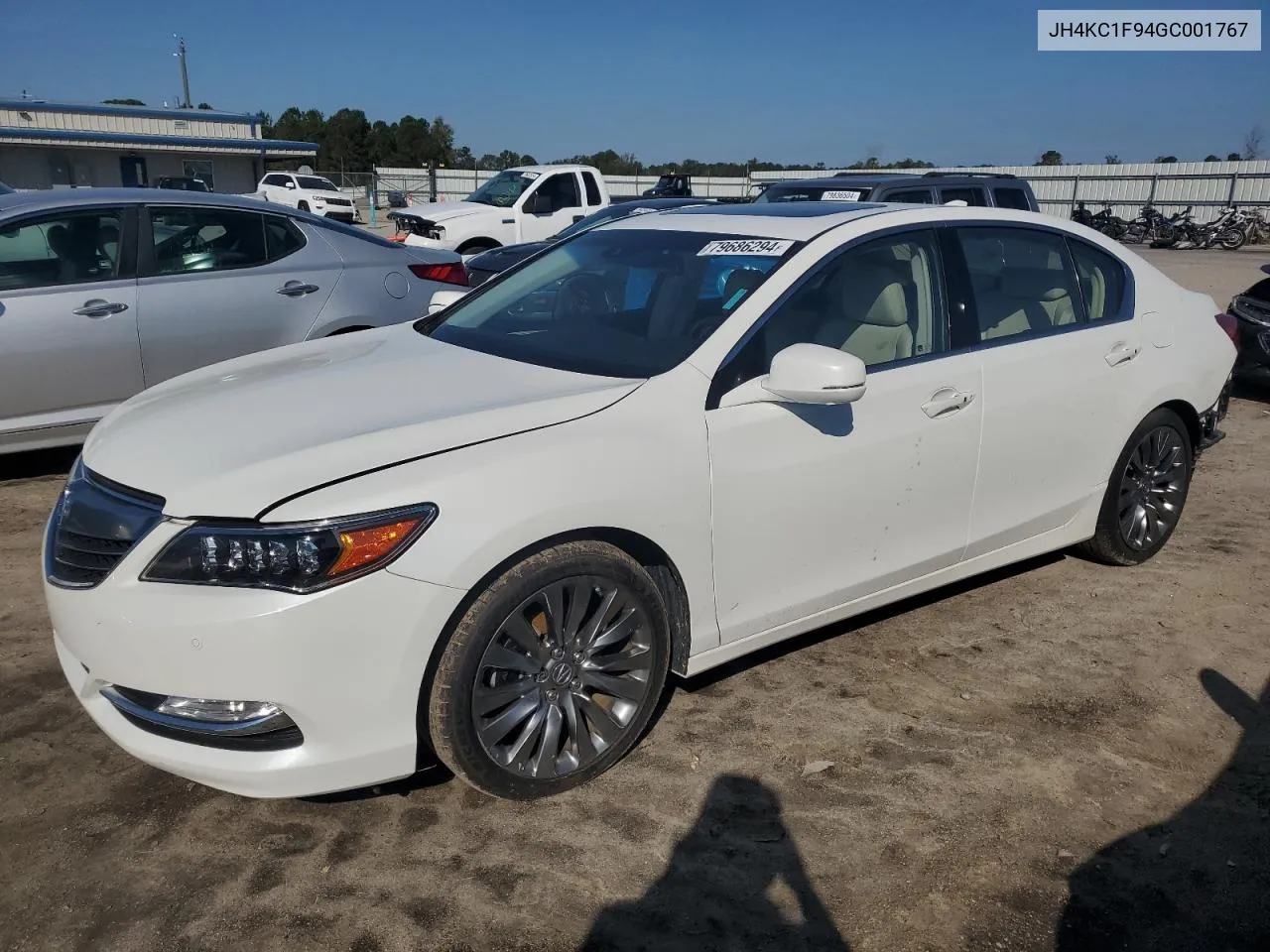 2016 Acura Rlx Advance VIN: JH4KC1F94GC001767 Lot: 79686294