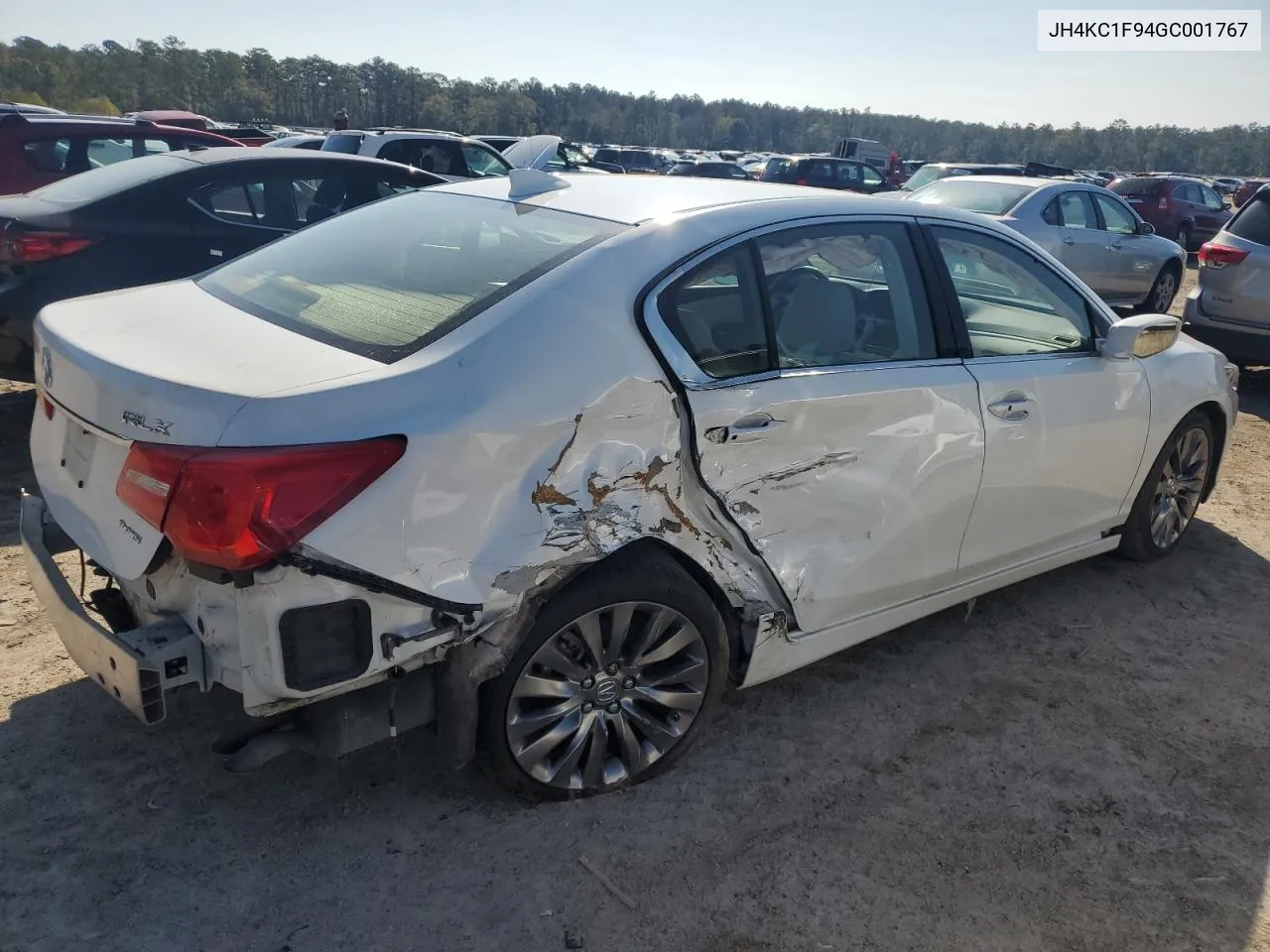 2016 Acura Rlx Advance VIN: JH4KC1F94GC001767 Lot: 79686294