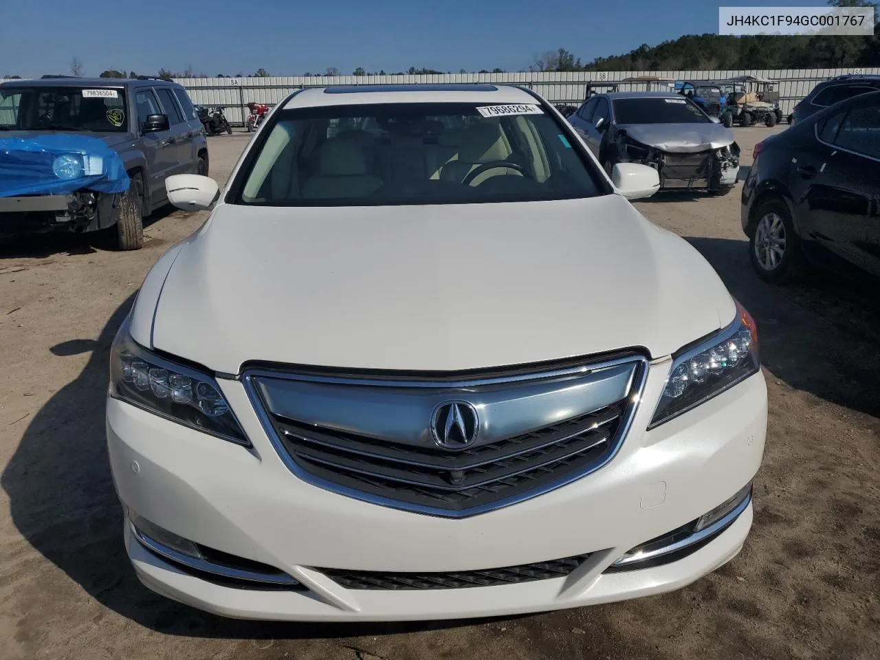 2016 Acura Rlx Advance VIN: JH4KC1F94GC001767 Lot: 79686294