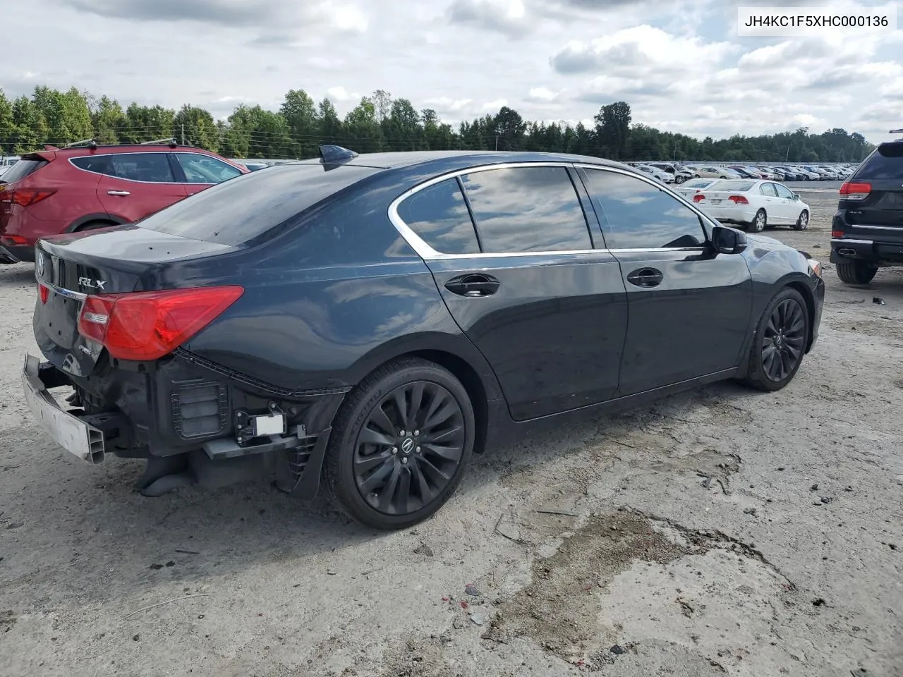 2017 Acura Rlx Tech VIN: JH4KC1F5XHC000136 Lot: 72241244