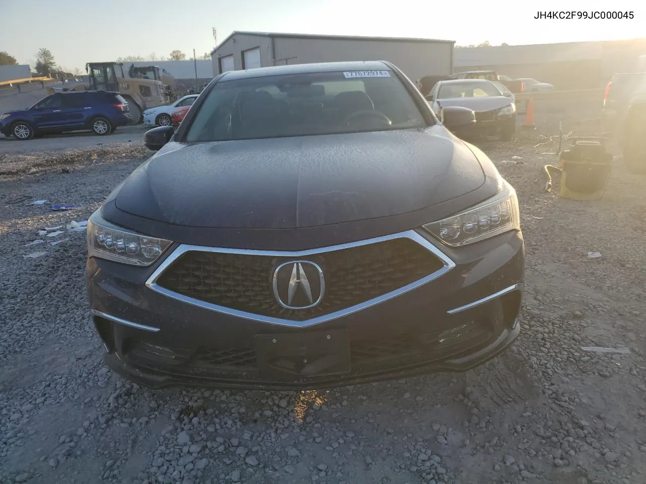 2018 Acura Rlx Sport Hybrid Advance VIN: JH4KC2F99JC000045 Lot: 77672974