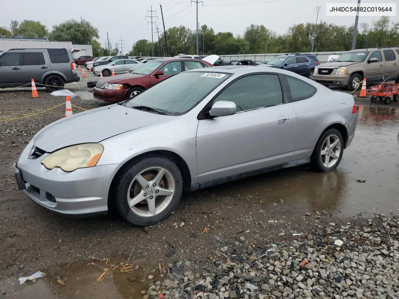 2002 Acura Rsx VIN: JH4DC54882C019644 Lot: 73254634