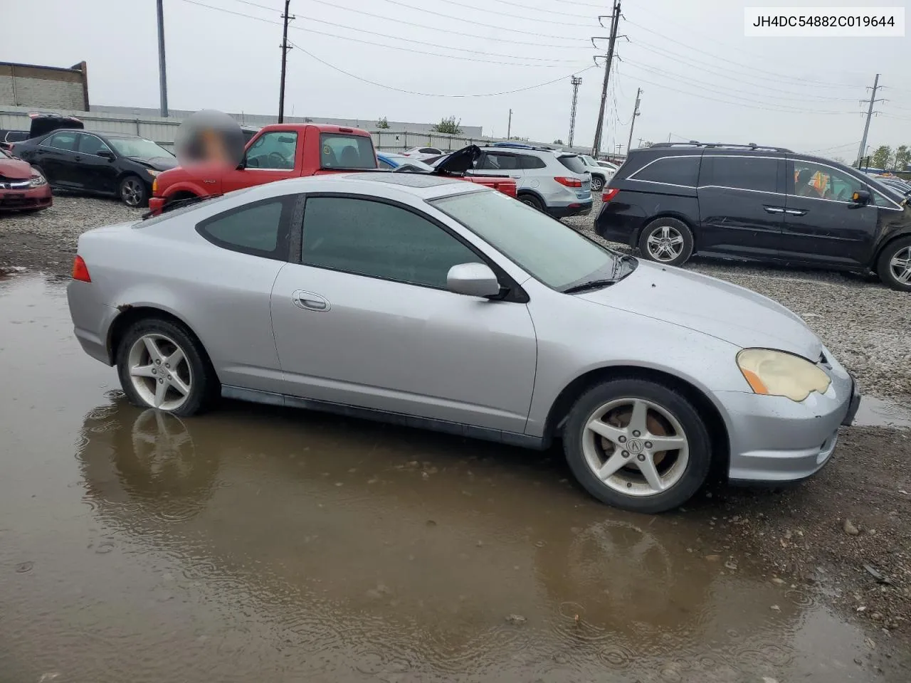 2002 Acura Rsx VIN: JH4DC54882C019644 Lot: 73254634