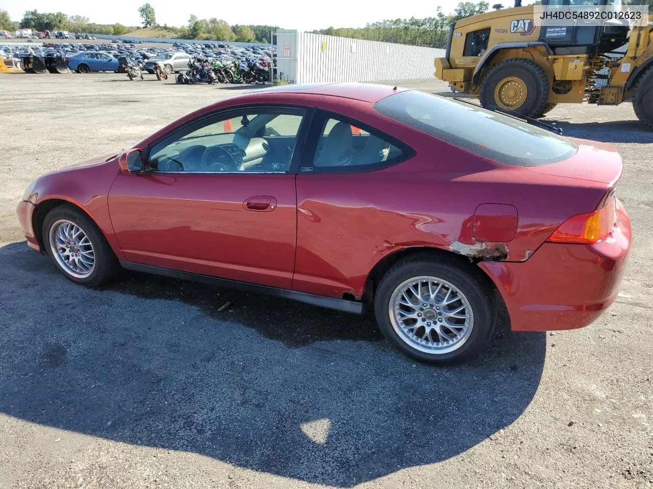 2002 Acura Rsx VIN: JH4DC54892C012623 Lot: 74770204