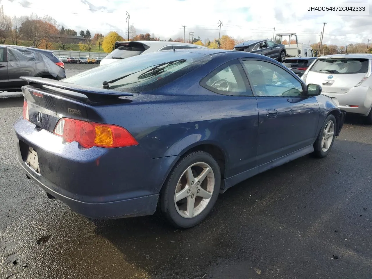 2002 Acura Rsx VIN: JH4DC54872C042333 Lot: 80113174