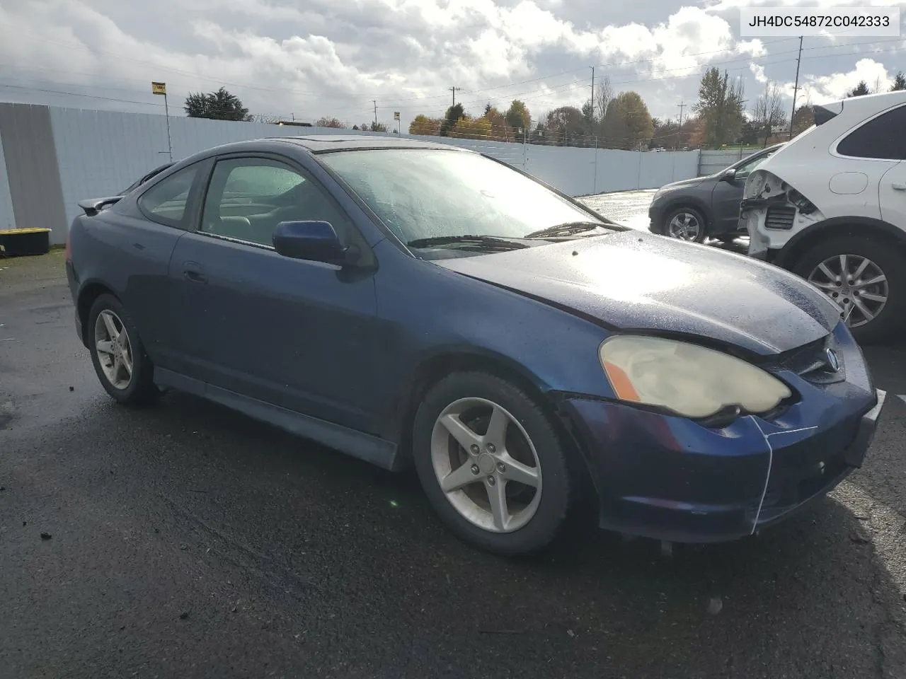 2002 Acura Rsx VIN: JH4DC54872C042333 Lot: 80113174