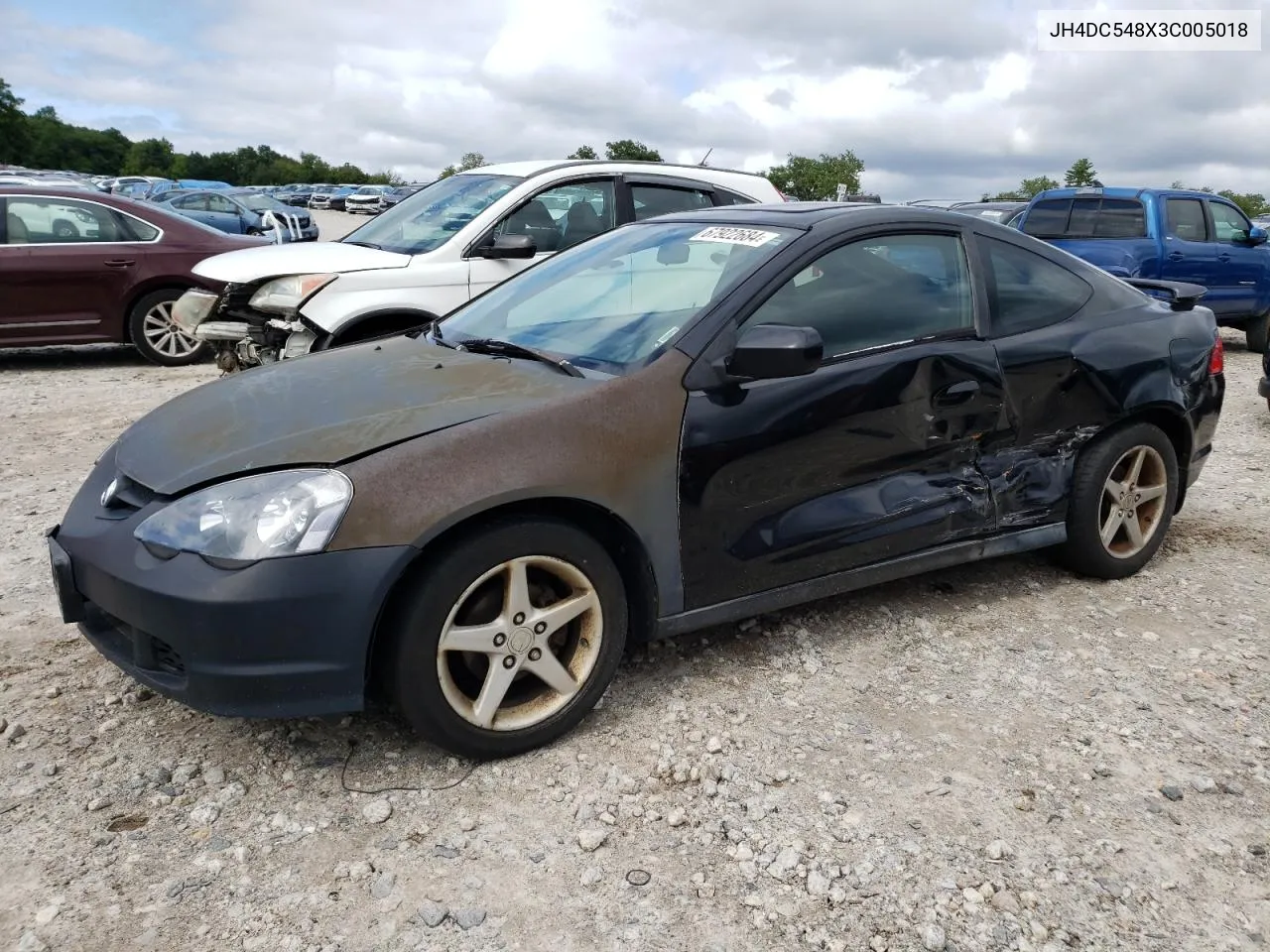 2003 Acura Rsx VIN: JH4DC548X3C005018 Lot: 67922684