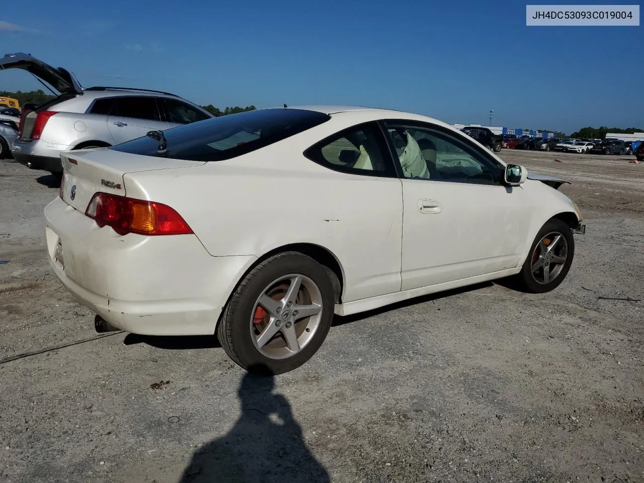 2003 Acura Rsx Type-S VIN: JH4DC53093C019004 Lot: 74882394