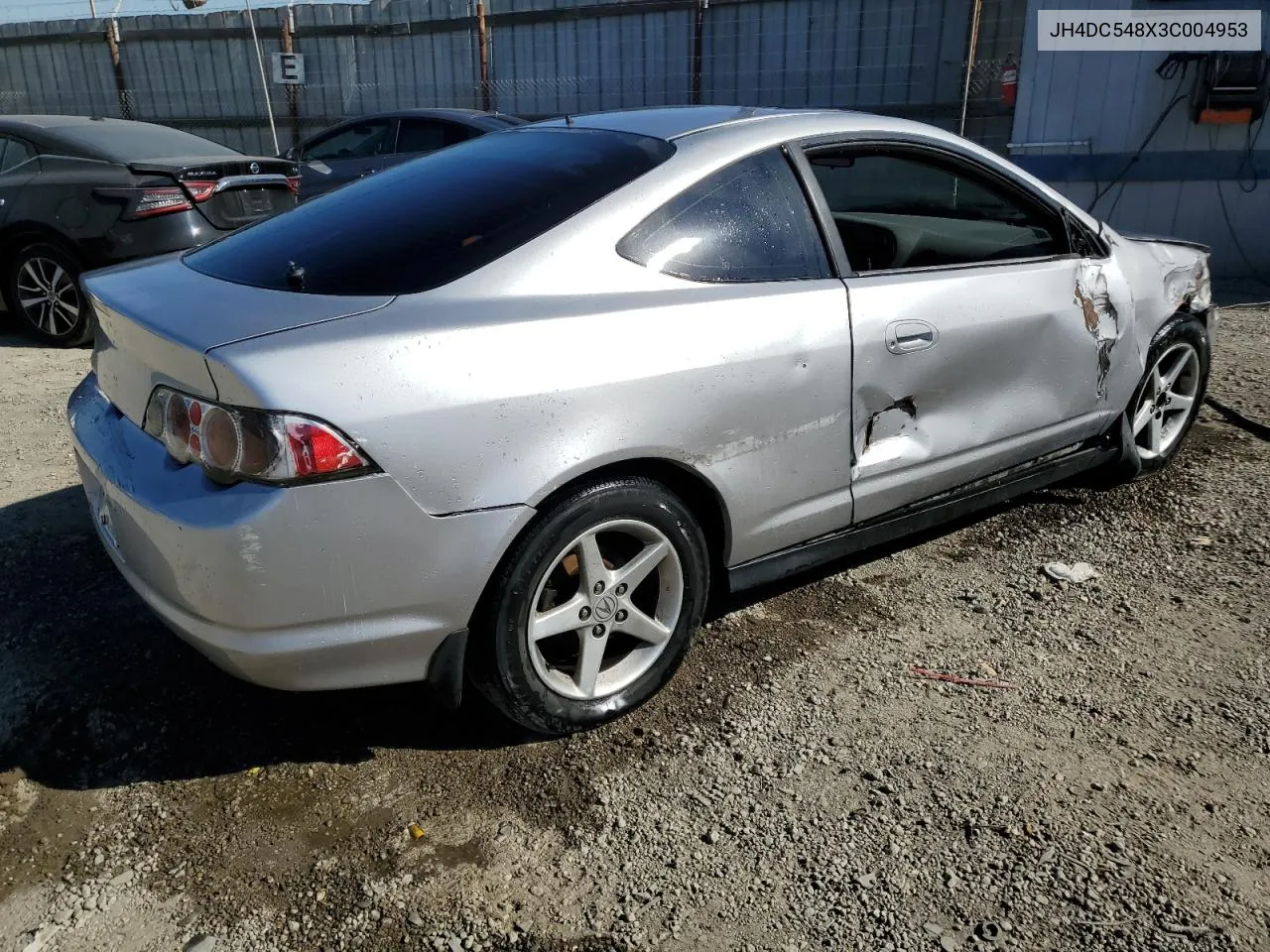 2003 Acura Rsx VIN: JH4DC548X3C004953 Lot: 80977054