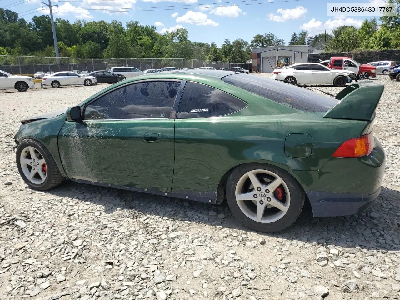 2004 Acura Rsx VIN: JH4DC53864S017787 Lot: 60592054