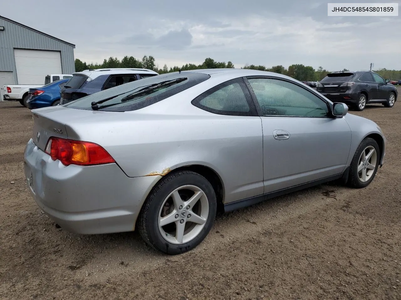 2004 Acura Rsx VIN: JH4DC54854S801859 Lot: 70383394