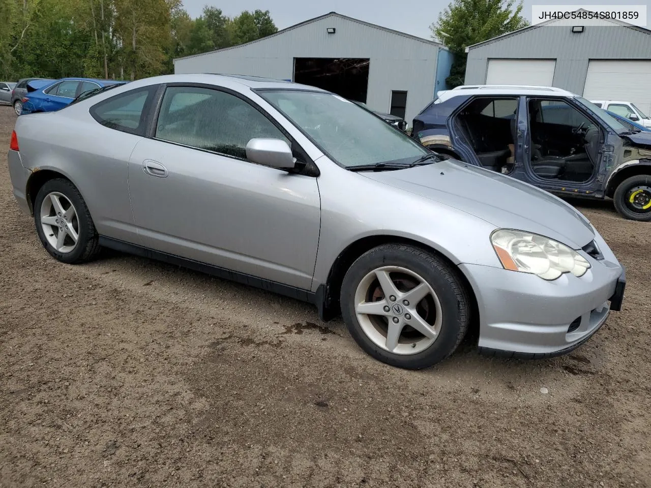 2004 Acura Rsx VIN: JH4DC54854S801859 Lot: 70383394