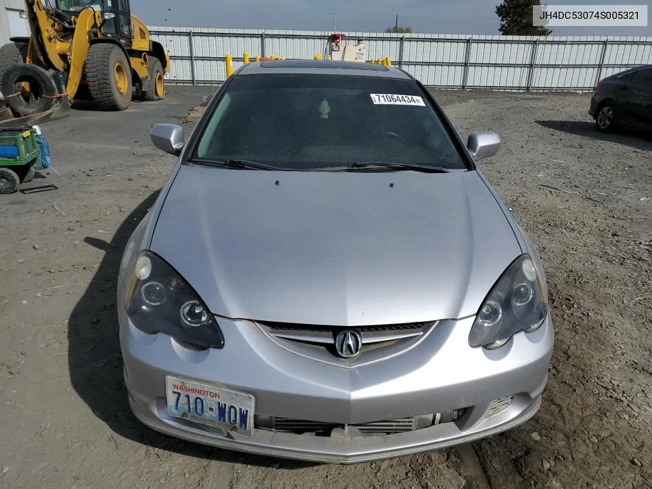 2004 Acura Rsx Type-S VIN: JH4DC53074S005321 Lot: 71064434