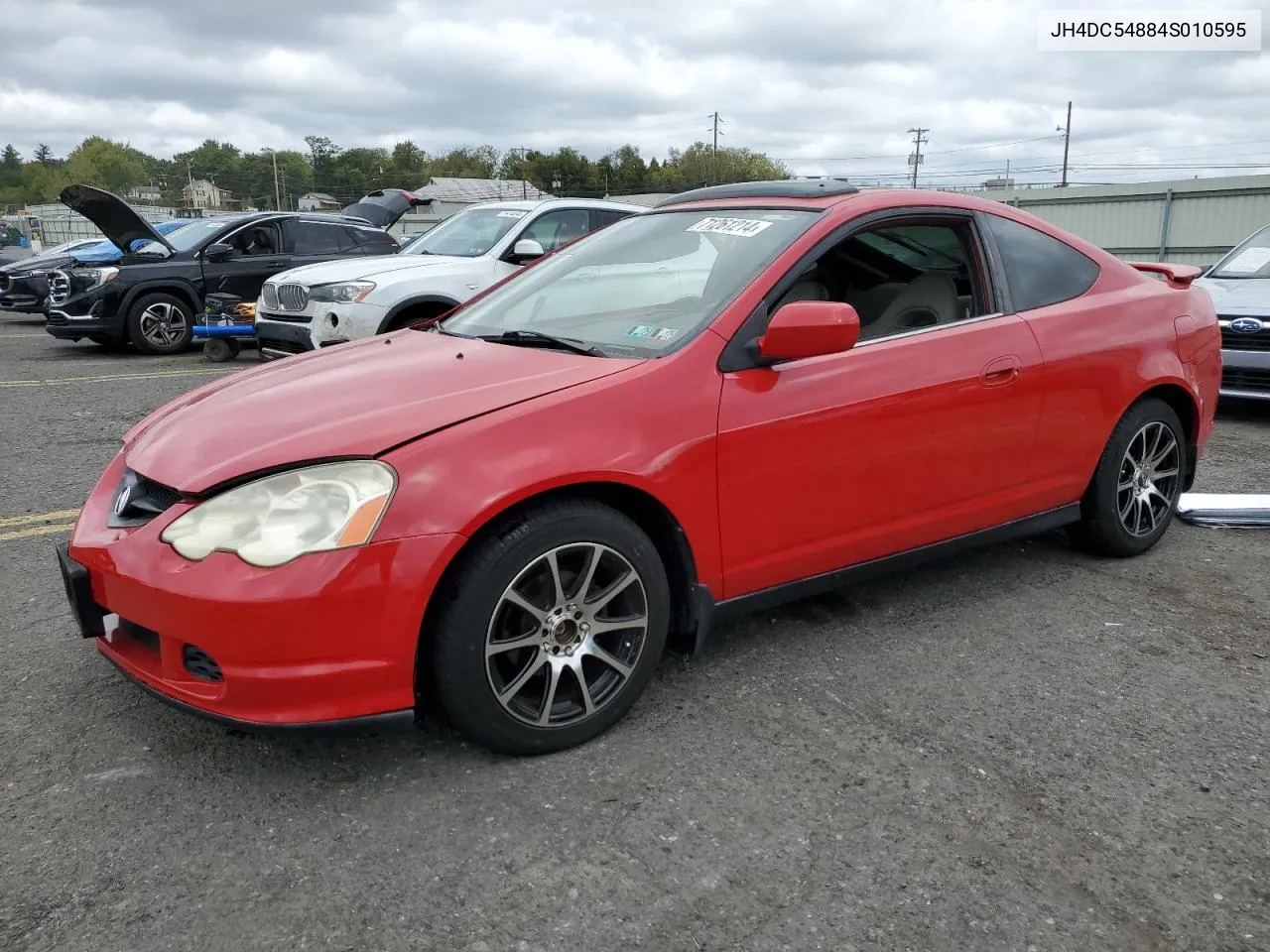 2004 Acura Rsx VIN: JH4DC54884S010595 Lot: 71261214