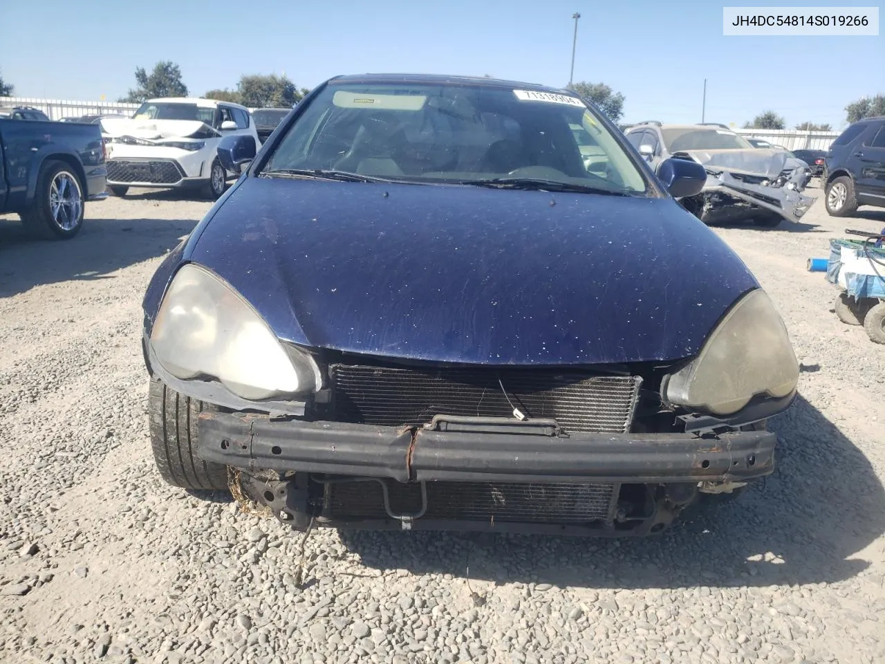 2004 Acura Rsx VIN: JH4DC54814S019266 Lot: 71318904