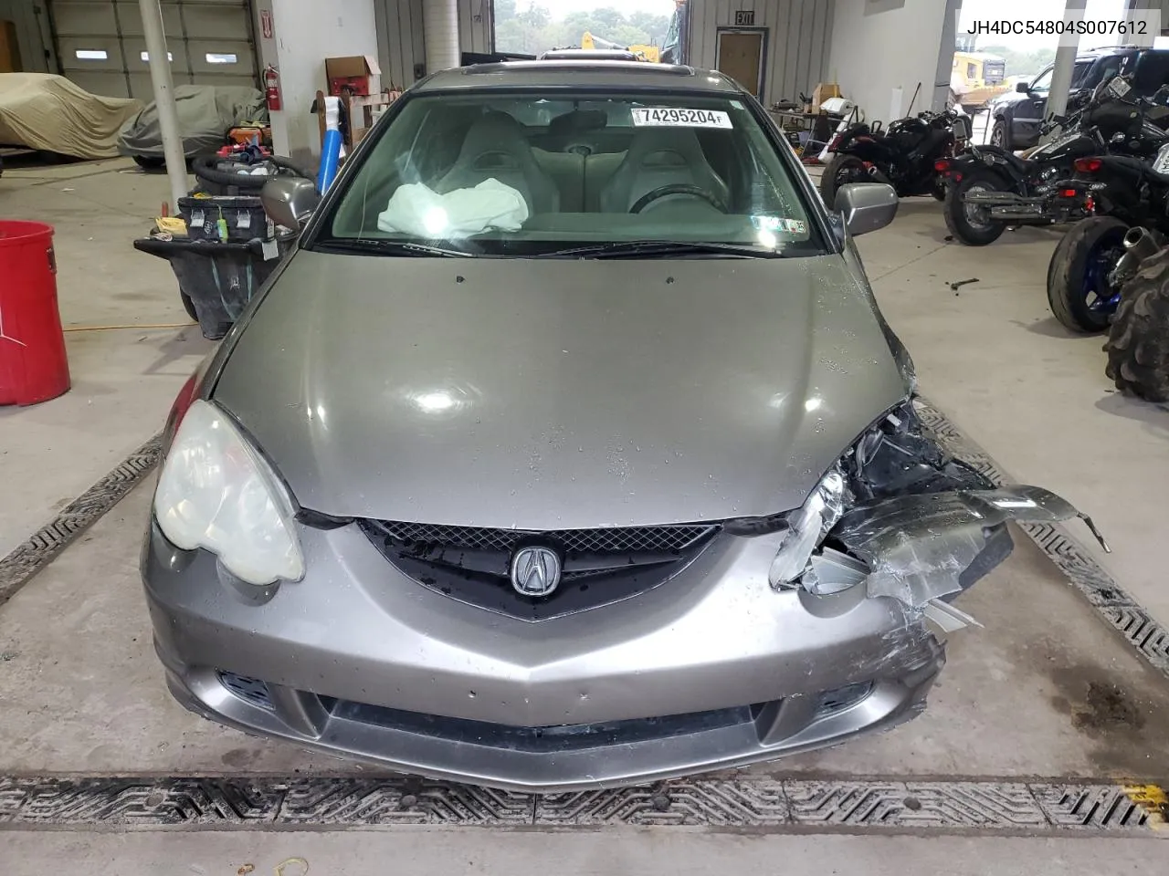 2004 Acura Rsx VIN: JH4DC54804S007612 Lot: 74295204