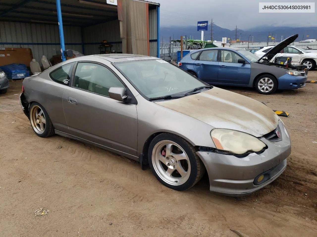 2004 Acura Rsx Type-S VIN: JH4DC53064S003981 Lot: 76737604