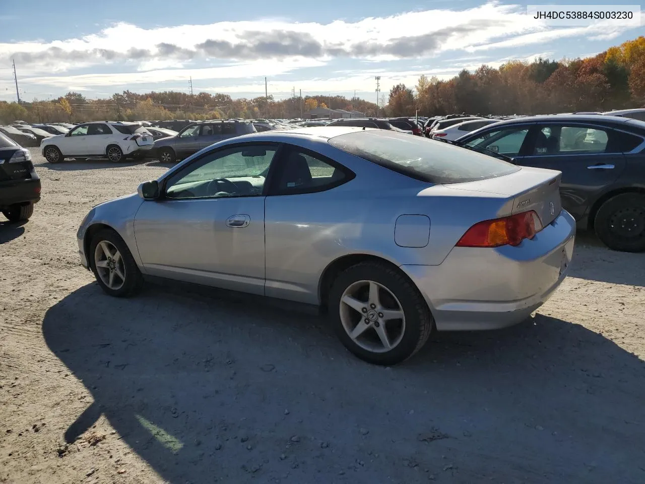 2004 Acura Rsx VIN: JH4DC53884S003230 Lot: 78375044