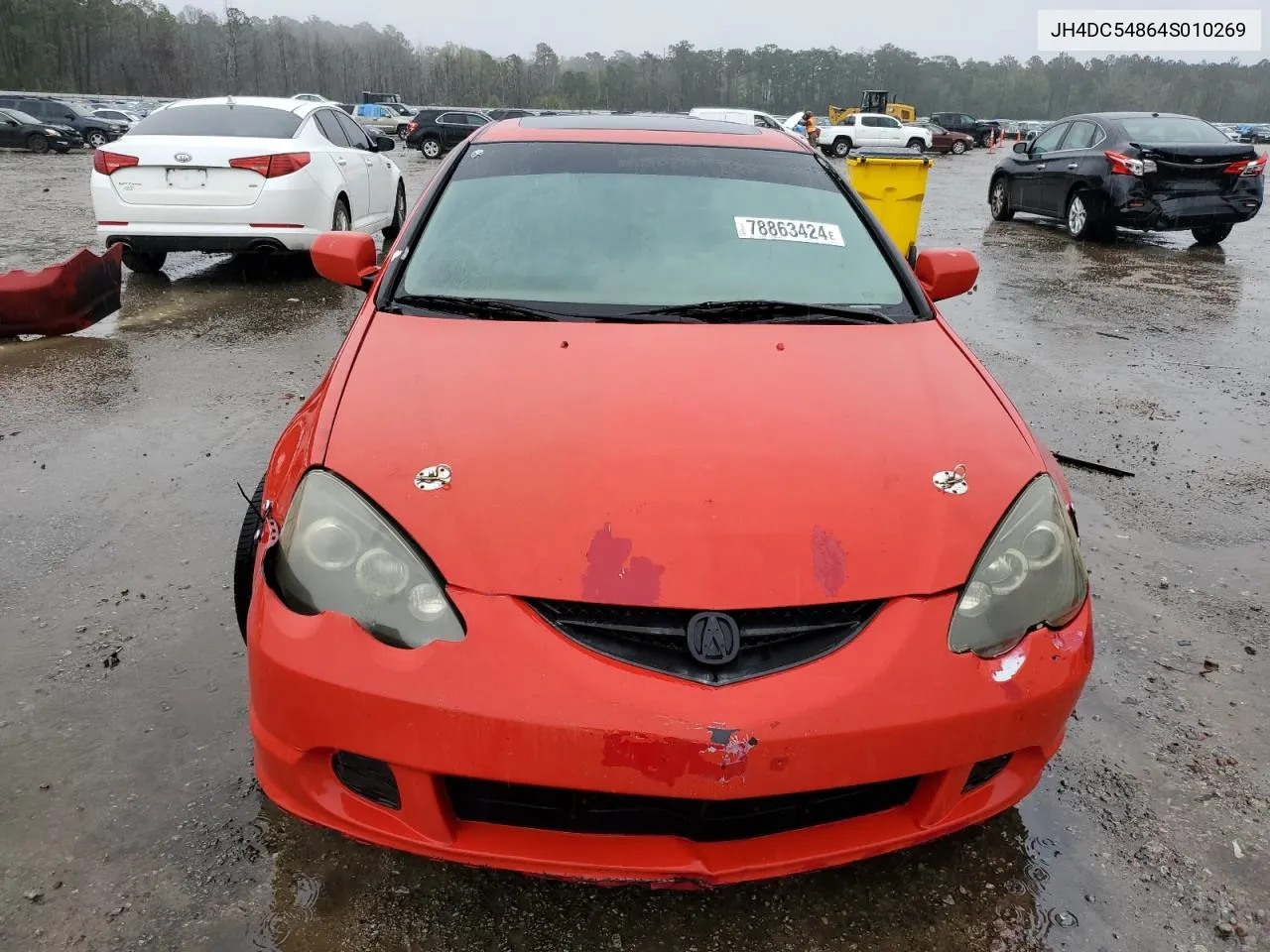 2004 Acura Rsx VIN: JH4DC54864S010269 Lot: 78863424