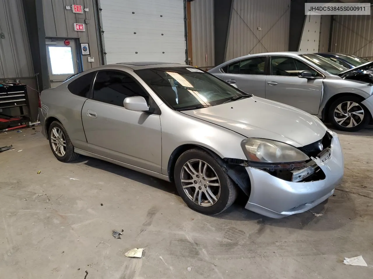 2005 Acura Rsx VIN: JH4DC53845S000911 Lot: 66128444