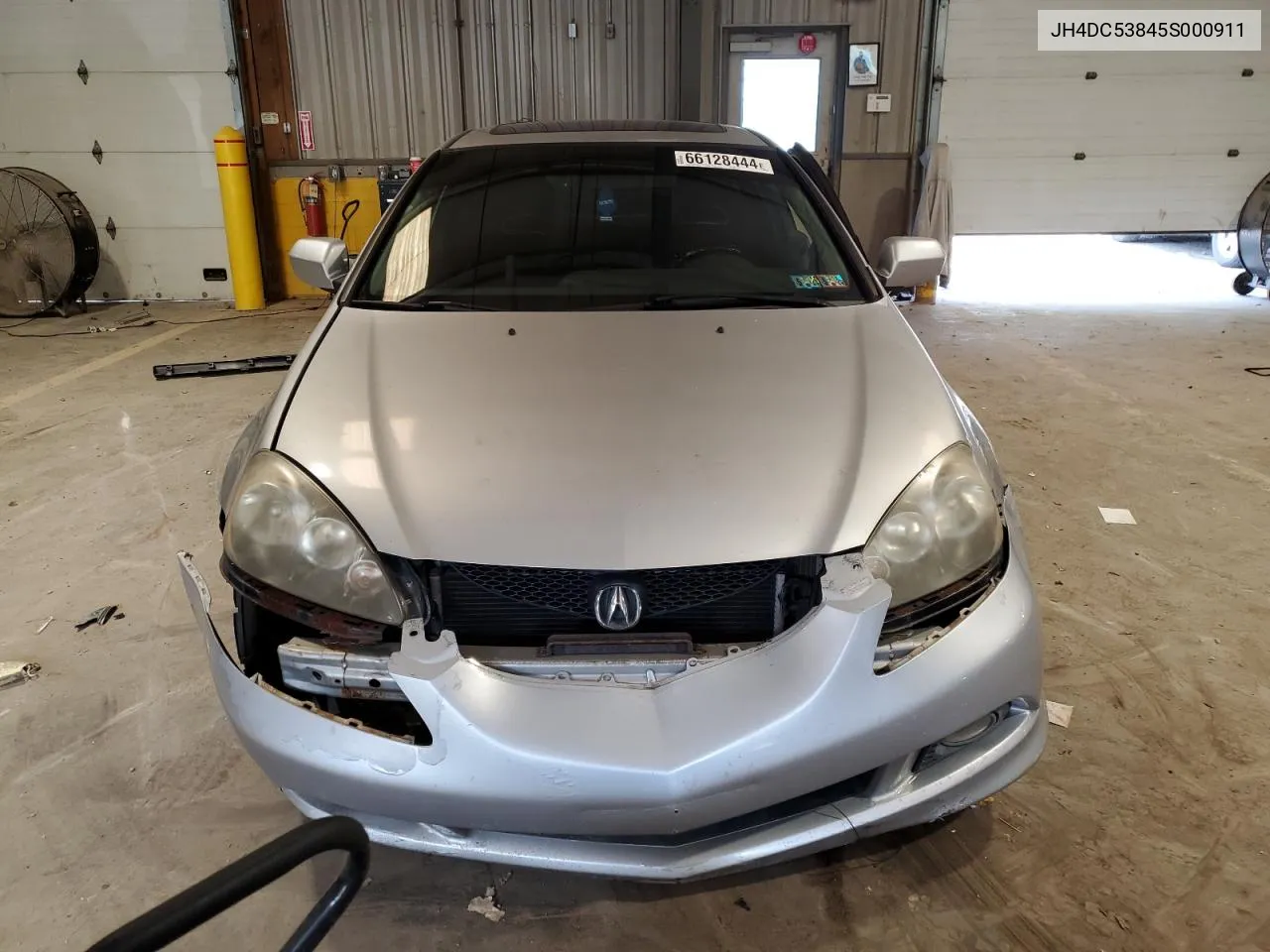 2005 Acura Rsx VIN: JH4DC53845S000911 Lot: 66128444