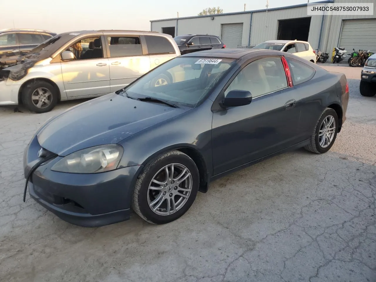 2005 Acura Rsx VIN: JH4DC54875S007933 Lot: 67519644