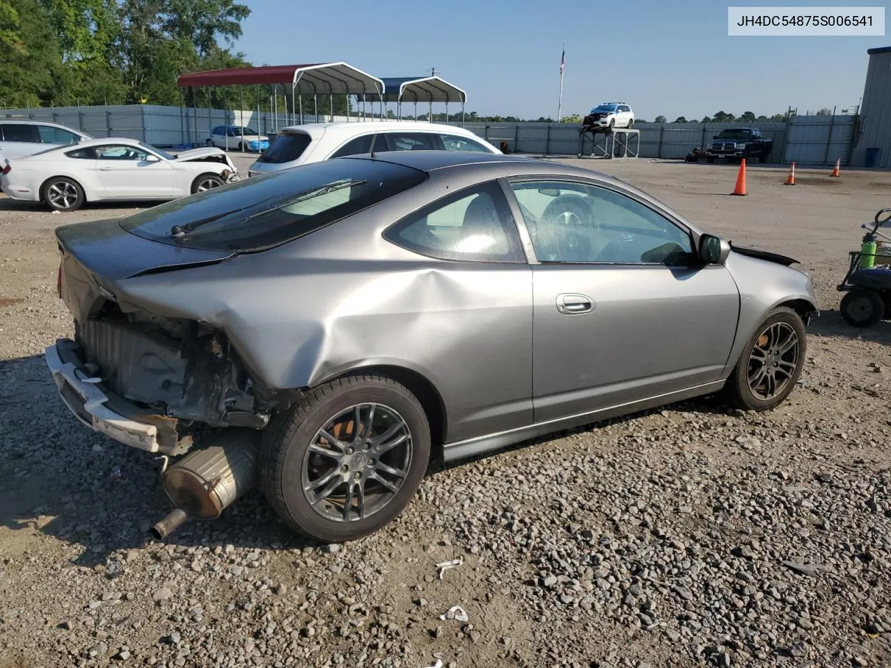 2005 Acura Rsx VIN: JH4DC54875S006541 Lot: 67569564