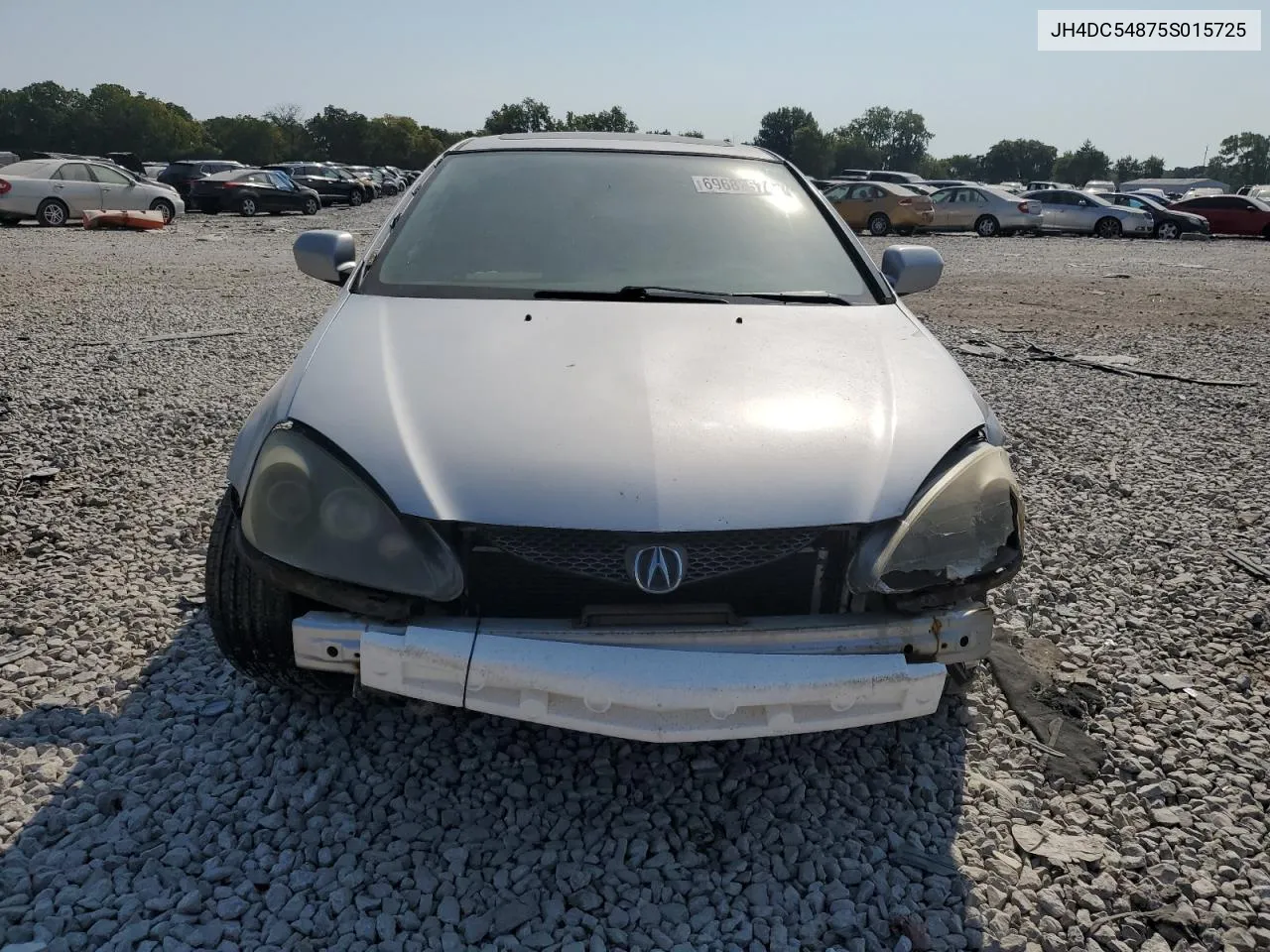 2005 Acura Rsx VIN: JH4DC54875S015725 Lot: 69682574