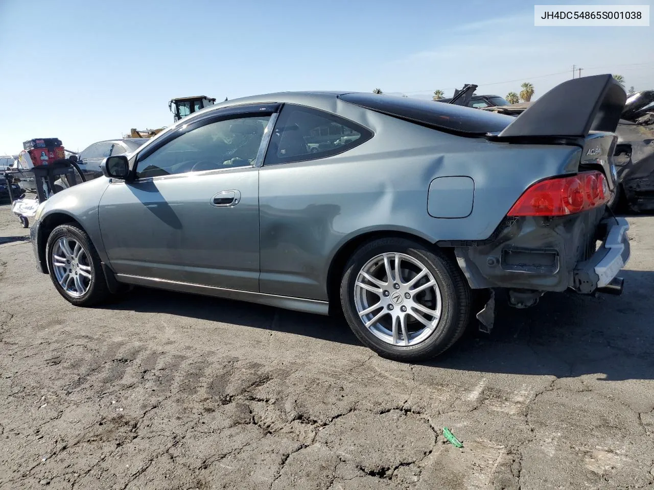 2005 Acura Rsx VIN: JH4DC54865S001038 Lot: 73366454