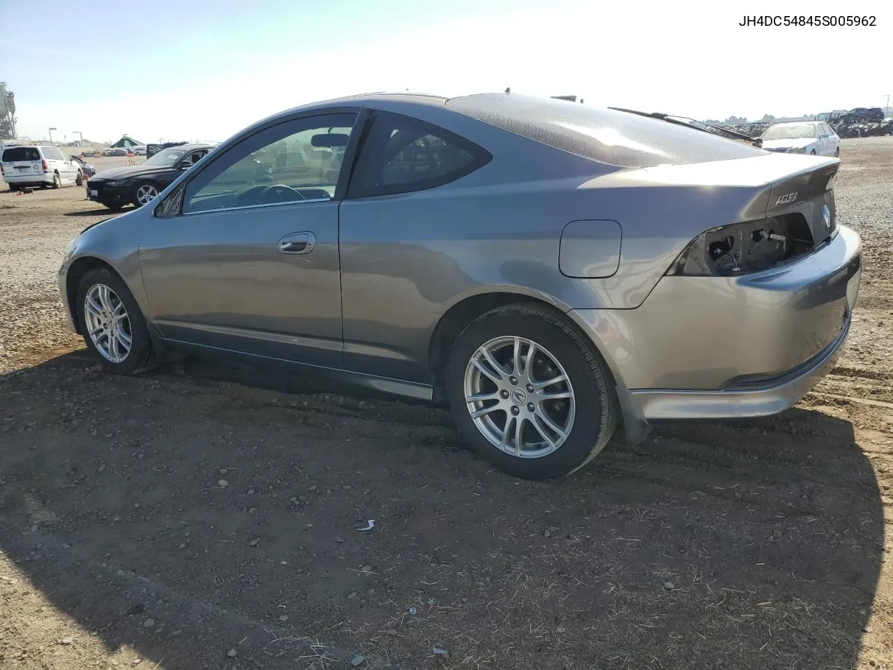 2005 Acura Rsx VIN: JH4DC54845S005962 Lot: 77908514