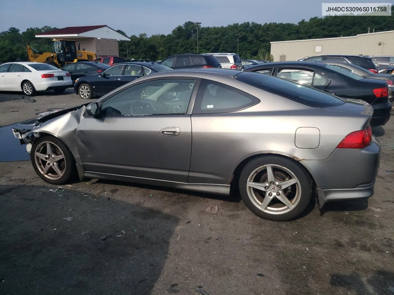 JH4DC53096S016758 2006 Acura Rsx Type-S