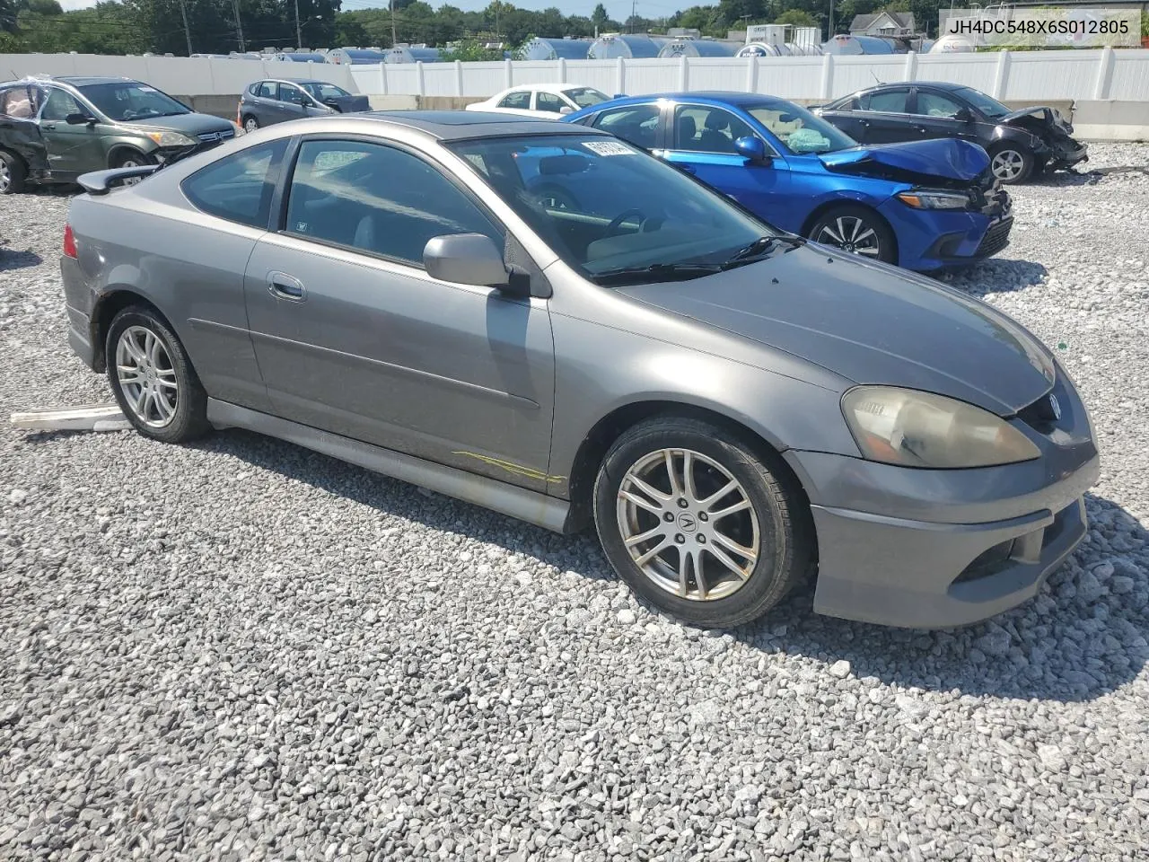 2006 Acura Rsx VIN: JH4DC548X6S012805 Lot: 69167344